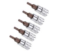 CoCud 5pz Chiave Esagonale a Bussola Metrico H3 3mm Acciaio Legato S2