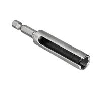 CoCud Chiave a Bussola, Attacco Esagonale 1/4" Presa 10mm Lunghezza 4", Punta Trapano a Taglio Rapido con Scanalatura Profonda CR-V - (Applicazioni: per Raggi Estesi)