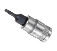 CoCud Chiave Bussola Torx, 1/4" Drive x T8 Acciaio S2 Cr-V Torx Star Socket Bit Impatto Cacciavite Adattatori per Prese - (Applicazioni: per Fissaggio Viti),