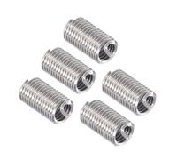 CoCud Inserti a Filo di Acciaio, 5/16-18 Unc 3.0D Lunghezza 18.7mm, Inserto a Spirale a Vite in Acciaio Inossidabile 304 - (Applicazioni: per Riparazioni Automobilistiche), 5Pz