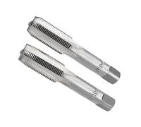 CoCud Mano Foratura Maschi, M12 x 1 Filo, Metrico Lega Strumento Acciaio Vite Maschiatore Fondo Maschio per Riparazione Filettatura Macchina, 1-Paio