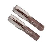 CoCud Mano Foratura Maschi, M18 x 2.5 Filo, Metrico Lega Strumento Acciaio Vite Maschiatura Maschiatore Fondo Maschio Riparazione Filettatura Macchina, 1-Paio