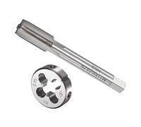 CoCud Maschio e Stampo Set, M11 x 0.75 Filo, Metrico Alta-Velocità Acciaio Macchina Vite Maschio & Rotondo Stampo Foratura Maschiatura Riparazione, 1-Set