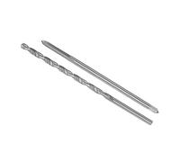 CoCud Maschio e Trapano Punta Set, M4 x 0.7 Filo 100mm Lunghezza Maschio 4mm Trapano Diametro, Metrico Extra Lungo Macchina Vite Maschio & Torsione, 1-Set