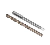 CoCud Maschio e Trapano Punta Set, M7 x 0.5 Maschio Filo 6.5mm Trapano Diametro, Metrico Macchina Vite Maschio & Torsione Trapano Punta Foratura Maschiatura Riparazione, 1-Set