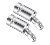 CoCud Presa Snodo Universale, Lunghezza 45mm Azionamento 1/4" Cr-V Design Sfera Molla, Adattatore Presa Girevole Onnipotente - (Applicazioni: Riparazioni Macchinari Automobilistici), 2pz