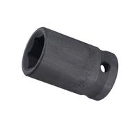 CoCud Punta Impatto Profonda, Dimensione 15mm, Attacco 1/2 Pollice, Punti Metrici 6 Facce Cr-V - (Applicazioni: Rimuovere e Serrare Bulloni e Dadi Esagonali)