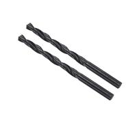 CoCud Punte da Trapano Elicoidali Acciaio ad Alta Velocità 6542, Diametro 6,3mm Lunghezza 100mm, Punta Trapano Dritta Twist Jobber Ossido Nero per Metallo Plastica Alluminio 2pz