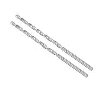 CoCud Punte da Trapano Elicoidali Extra Lunghe in Acciaio ad Alta Velocità, Diametro 9mm Lunghezza 250mm Punta Trapano Dritta Twist Jobber per Metallo Legno Plastica Alluminio, 2pz