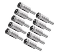 CoCud Punte da Trapano per Seghe a Tazza Diamantate, Diametro di Foratura 14mm / 9/16", Punta da Trapano in Acciaio al Carbonio Nichelato per Piastrelle Ceramica Marmo Pietra 10pz