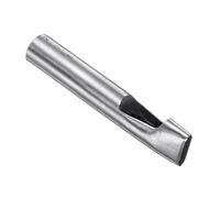 CoCud Punzone Cavo, Foro 5mm x 20mm, Utensile Guarnizione Ovale in Acciaio 45# per Fai da Te Pelle Portafogli Pelle