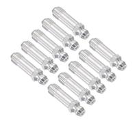 CoCud Raccordo Ingrassaggio Dritto Acciaio Inossidabile, | Metrica M8x1mm | Nipplo Ingrassaggio Idraulico - (Applicazioni: Sostituire Raccordi Mancanti o Rotti), 10Pz