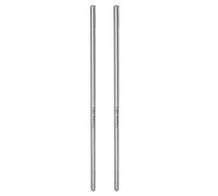CoCud Rotondo Acciaio Asta, 5mm Diametro 200mm Lunghezza, Alta Velocità Acciaio Barra Stock Artigianato Fai da te Utensile per Trapano Torni Boring Macchina), 2pz