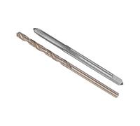 CoCud Set Punte Trapano e Contatto, M3 x 0.5 Tocca Filettatura 2.5mm Diametro Punta, Metrico Macchina Rubinetto per Vite & Torsione Punta Trapano Utensile Kit -(per Riparazione), 1 set