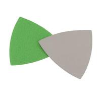 CoCud Tamponi Abrasivi Triangolari con Gancio Ring Carte Abrasive Oscillanti, 3-1/2" Grana 3000 Carta Vetrata Triangolare al Carburo di Silicio, 10pz