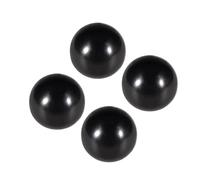 CoCud Termoindurente Sfera Pomelli, M10 Femmina Filetto 40mm Diametro, Plastica Metrico Mano Vite Impugnatura Nero - (Applicazioni: per Tornio Macchine Leva Maniglia), 4-pz