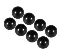 CoCud Termoindurente Sfera Pomelli, M5 Femmina Filetto 20mm Diametro, Plastica Metrico Mano Vite Impugnatura Nero - (Applicazioni: per Tornio Macchine Leva Maniglia), 8-pz