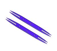 CoCud Tessitura Lavoro Maglia Navette, Plastica Navette Maglieria Strumenti Accessori - (Applicazioni: per Pizzo Creazione Mano Fai-da-te Artigianato Lavoro Maglia Arti), Viola 2-pz