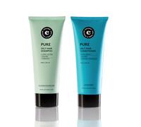 COCUNAT Pack Pure Shampoo + Balsamo Capelli Grassi, Volume e Lucentezza