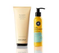COCUNAT Pack Ricci Metodo Curly, Shampoo Rich + Leave-In Moisturizer | Rinforza, idrata e definisce i ricci. Elimina il crespo. Metodo Curly. Senza siliconi, solfati né tossine.