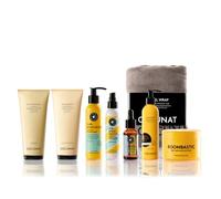 COCUNAT Routine Ricci Definiti Set 7 Prodotti + Turbante Metodo Curly | Ricci 3x più definiti, 82% crespo in 4 settimane, 90% pelle più idratata. 7 prodotti + turbante, senza siliconi e solfati.
