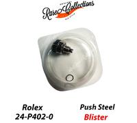 (cod. 24-P-402-0) per Rolex Pulsante Acciaio Nuovo Blister Push 16520