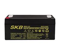 Cod. 38.6203.05 (Mod. SKB SK6 - 3,2)-BATTERIA AL PIOMBO RICARICABILE SKB