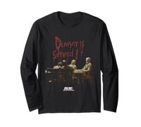 cod Black Ops 7 Zombie Family Dinner is Served Video Game Maglia a Manica