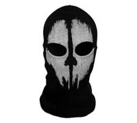 COD Ghost Mask Skull Balaclava MW2 Costume Scheleton Full Head Ski Snood Mask Knitted Windproof Warmers Headwear for Bike Skateboard Motociclette Snowboard Outdoor Sport
