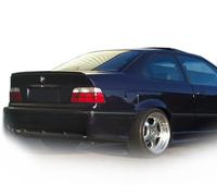 Coda Autospoiler Grembiule Adatto A per BMW E36 Coupe, Lip Spoiler Posteriore,