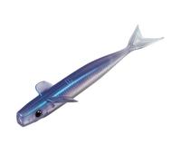 Coda biforcuta ad affondamento lento da 10 cm, esche morbide in scala realistica for la pesca alla trota del luccio persico