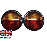 Coda Break Evidenziatore Luce Coppia Per Willys Ford Jeep MB Gpw M38 CJ2A CJ3A