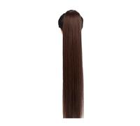 Coda Capelli 22/32 pollici avvolgere coda di cavallo capelli sintetici lunghi lisci coda di cavallo estensioni estensioni clip in coda di cavallo parrucchino for le donne Estensioni coda di cavallo(Co