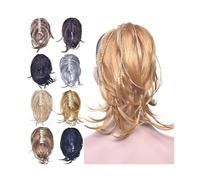 Coda Capelli Clip bionda nera nell'estensione dei capelli Parrucchino Capelli sintetici Coda di cavallo dritta Coda di cavallo con artiglio grigio for le donne Estensioni coda di cavallo(0906)