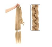 Coda Capelli Estensione della coda di cavallo intrecciata lunga dritta, extension for capelli a coda di cavallo avvolgenti da 32 pollici con elastico Coda di cavallo morbida for capelli sintetici for