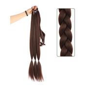 Coda Capelli Estensione della coda di cavallo intrecciata lunga dritta, extension for capelli a coda di cavallo avvolgenti da 32 pollici con elastico Coda di cavallo morbida for capelli sintetici for