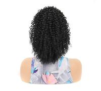 Coda Capelli Estensioni dei capelli coda di cavallo ricci afro crespi Poofy Coulisse sintetica Estensioni della coda di cavallo Clip in coda di cavallo riccia spessa Parrucchino finto for donne nere E