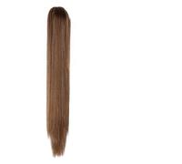 Coda Capelli Long Ponytail Extension, 24" Straight Claw Clip Ponytail Hair Extensions Natural Looking Heat Resistant Synthetic Ponytail Hairpiece for Women Estensioni coda di cavallo(M2-30)