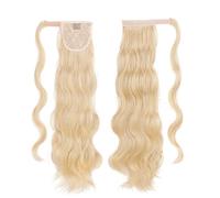 Coda Capelli Parrucchino sintetico resistente for le donne Estensioni dei capelli a coda di cavallo, Estensione coda di cavallo 22" Onda lunga Ricci Avvolgere intorno al calore della coda di cavallo E