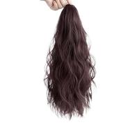 Coda Capelli Sintesi naturale Onda Riccia Artiglio Coda di cavallo Parrucca Coda di cavallo Parrucca Coda di cavallo Femmina Piccola presa con ondulazione dell'acqua Coda di cavallo Estensione Estensi