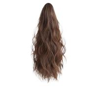 Coda Capelli Sintesi naturale Onda Riccia Artiglio Coda di cavallo Parrucca Coda di cavallo Parrucca Coda di cavallo Femmina Piccola presa con ondulazione dell'acqua Coda di cavallo Estensione Estensi