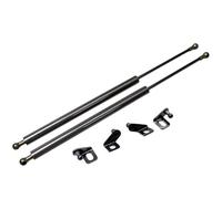 Coda dell'ammortizzatore posteriore del camion Supporto ammortizzatore a molla a gas per cofano anteriore automatico, 2 pezzi per Kia, per Carnival, per Grand, per Sedona(Black carbon fiber)