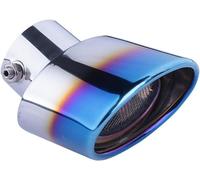 coda dell'auto Punta di scarico Accessori Auto Tubo Di Scarico Marmitta Per Suzuki SX4 Per S-Cross 2007-2023 1 Pz In Acciaio Inox punta del silenziatore(Multi-colored)