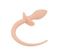 Coda di cane in silicone Butt Plug Coda di cucciolo Plug anale Giocattoli Stimolatore del punto G Giocattoli for adulti Donne schiave Coda Prodotti del sesso gay (Color : B)