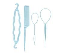 Coda di cavallo alla moda Creatore Loop Styling Toolsy Coda di cavallo Treccia Capelli Strumento Styling Pettini E Clip