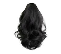 Coda di cavallo Clip Estensione per Capelli Da Donna Con Grande Curvo Perfetto Capelli Sintetico Per Il Trucco Rapido Per Il Matrimonio