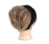 Coda di cavallo disordinata che allunga la parrucca sintetica dritta Corta coda Accessori for capelli Cravatta elastica for da donna Chignon per Capelli