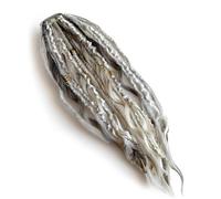 Coda di cavallo elastica del terrore, coda di cavallo a treccia Boho avvolgente istantanea con perline e ciondoli, parrucchino sintetico naturale facile in 1 passaggio (C#)