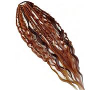 Coda Di Cavallo Elastica Del Terrore, Coda Di Cavallo Bohémien Con Perline E Ciondoli Coda Di Cavallo Del Terrore Da 22" Coda Di Cavallo Intrecciata For Viaggi Giornalieri(Style 7)