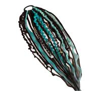 Coda Di Cavallo Elastica Del Terrore, Estensione Dei Capelli Boho Dreadlock Con Perline, Installazione In Un Minuto Capelli Boho Con Perline E Ciondoli For Il Festival(04)